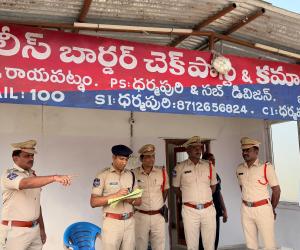 సర్పంచ్ ఎన్నికల నేపథ్యంలో జిల్లా వ్యాప్తంగా ముమ్మరంగా  వాహన తనిఖీలు - ఎన్నికల నియమావళి ఉల్లంఘిస్తే కఠిన చర్యలు: ఎస్పీ అశోక్ కుమార్ 