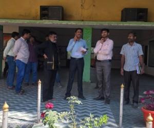 ఇబ్రహీంపట్నంలో పంచాయతీ ఎన్నికల ఏర్పాట్ల పరిశీలన