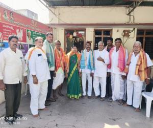 వీరాపూర్ ఏకగ్రీవ ఎంపికలపై జీవన్ రెడ్డి అభినందనలు