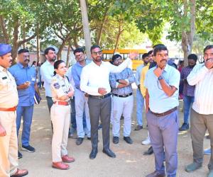 ప్రశాంత వాతావరణంలో మెదటి విడత పోలింగ్ నిర్వహణ పూర్తి  *జిల్లా కలెక్టర్ బి. సత్యప్రసాద్* 