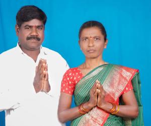 నన్ను ఆదరించి గెలిపిస్తే.... గ్రామ అభివృద్ధి చేస్తా :