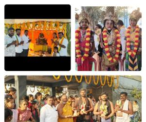 ఆలయాలలో వైకుంఠ ఏకాదశి వేడుకలు : ఉత్తర ద్వారం ద్వారా దర్శనం చేసుకున్న భక్తులు