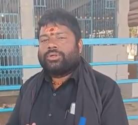 కాంగ్రెస్ పార్టీ మీటింగ్ పెట్టేవరకు స్వామి మాల విరమణ చేయను : డా. సాయికుమార్ 