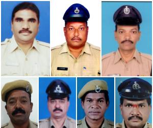 ఉత్తమ సేవ పథకాల కి  ఎంపికైన పోలీస్ అదికారులను అభినందించిన ఎస్పీ  అశోక్ కుమార్ 