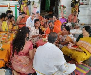 శ్రీ వేణుగోపాలస్వామి ఆలయంలో ఘనంగా విశ్వక్సేన ఇష్టి గణపతి అభిషేకం