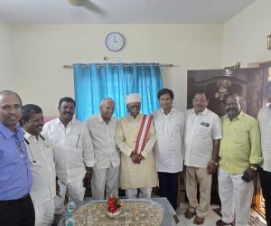 భోలక్‌పూర్‌లో మాజీ గవర్నర్ బండారు దత్తాత్రేయ పర్యటన