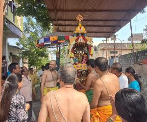 ధనుర్మాస కొఠారి ఉత్సవాలలో భాగంగా ఘనంగా శ్రీ లక్ష్మీ వెంకటేశ్వర స్వామి రథోత్సవము 