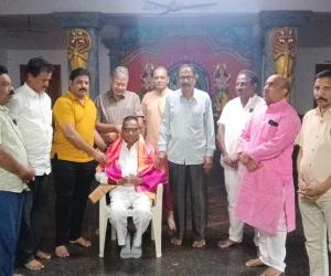 జగిత్యాల బ్రాహ్మణ సేవా సంఘం ఆత్మీయ సమ్మేళనం _తుంగూరు సర్పంచ్ కు సన్మానం 