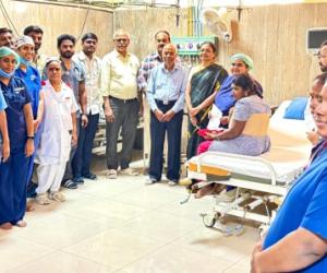 25ఏండ్ల యువతికి పున:ర్జన్మ ప్రసాదించిన గాంధీ డాక్టర్లు