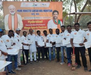 జింఖానా గ్రౌండ్‌లో ప్రధానమంత్రి ఖేలో ఇండియా క్రికెట్ పోటీలు