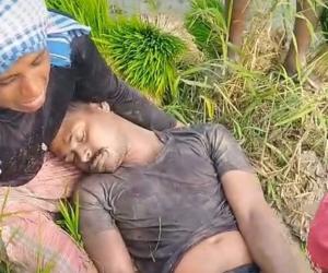 పొలంలో నాటు వేస్తూ బీహార్ వలస కార్మికుడు మృతి