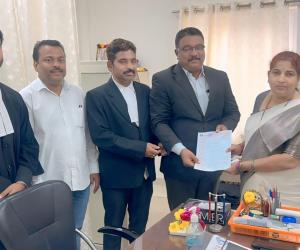 మెట్‌పల్లిలో అదనపు కోర్టు కోసం హైకోర్టును కలిసిన బార్ అసోసియేషన్ నాయకులు 