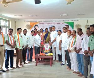 ఘనంగా దుద్దిళ్ల శ్రీపాదరావు 89వ జయంతి వేడుకలు