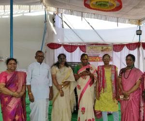 సైకత వెంకటేశ్వర స్వామి సన్నిధిలో హోలీ వేడుకలు