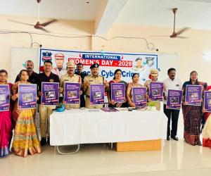 సైబర్ మోసలకు  గురైతే వెంటనే 1930కి ఫిర్యాదు చేయాలి:సైబర్ క్రైమ్ డిఎస్పి వెంకటరమణ 