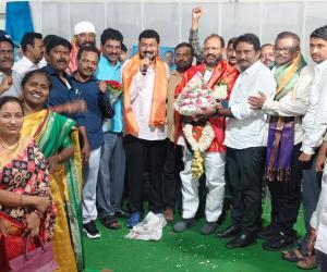 టిఎన్జీఓ రాష్ట్ర అధ్యక్షులు గా రెండవ సారి ఎన్నికైన మారం జగదీశ్వర్ ను సన్మానించిన  జగిత్యాల టిఎన్జీఓ లు