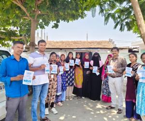 మల్యాల ప్రభుత్వ జూనియర్ కళాశాలలో ప్రవేశాల పెంపు కోసం ప్రచారo 
