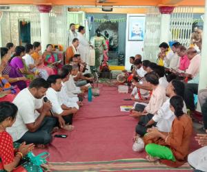 శ్రీ భక్త మార్కండేయ దేవాలయంలో వర్షాలు సమృద్ధిగా కురవాలని మహాశివునికి   జల అభిషేకం