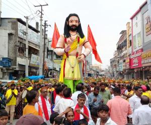 రజక సంఘం ఆధ్వర్యంలో వైభవంగా వీరమ్మ బోనాల పండుగ శోభాయాత్ర