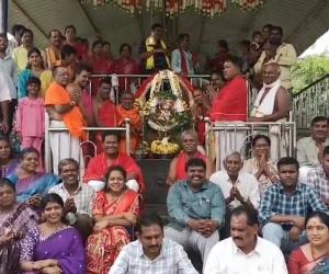 సహస్ర లింగాల దేవాలయంలో ఘనంగా సంకష్టహర చతుర్థి వేడుకలు మహాగణపతికి ప్రత్యేక అభిషేకాలు 