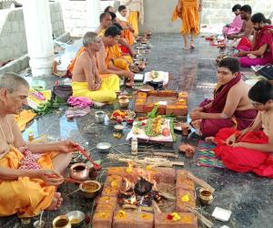 అఖిల బ్రాహ్మణ సేవా సంఘం ఆధ్వర్యంలో ఘనంగా ఉపాకర్మ