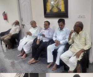 వైకుంఠ ఉత్సవాల్లో పాల్గొన్న మాజీ మంత్రి గోడిసెల రాజేశం గౌడ్
