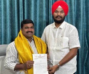 కరీంనగర్ జిల్లా కాంగ్రెస్ ప్రధాన కార్యదర్శిగా అమన్ జిత్ సింగ్