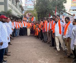 మున్సిపల్ లో గణనాథునుకి ఉత్తర పూజలు 