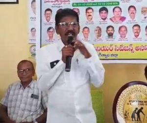 సీనియర్ సిటిజెన్స్ అసోసియేషన్ కు పౌర సన్మానం 